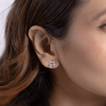 Cherry Duo Spark Studs - Onira Jewels