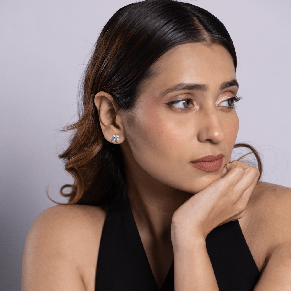 Cherry Duo Spark Studs - Onira Jewels
