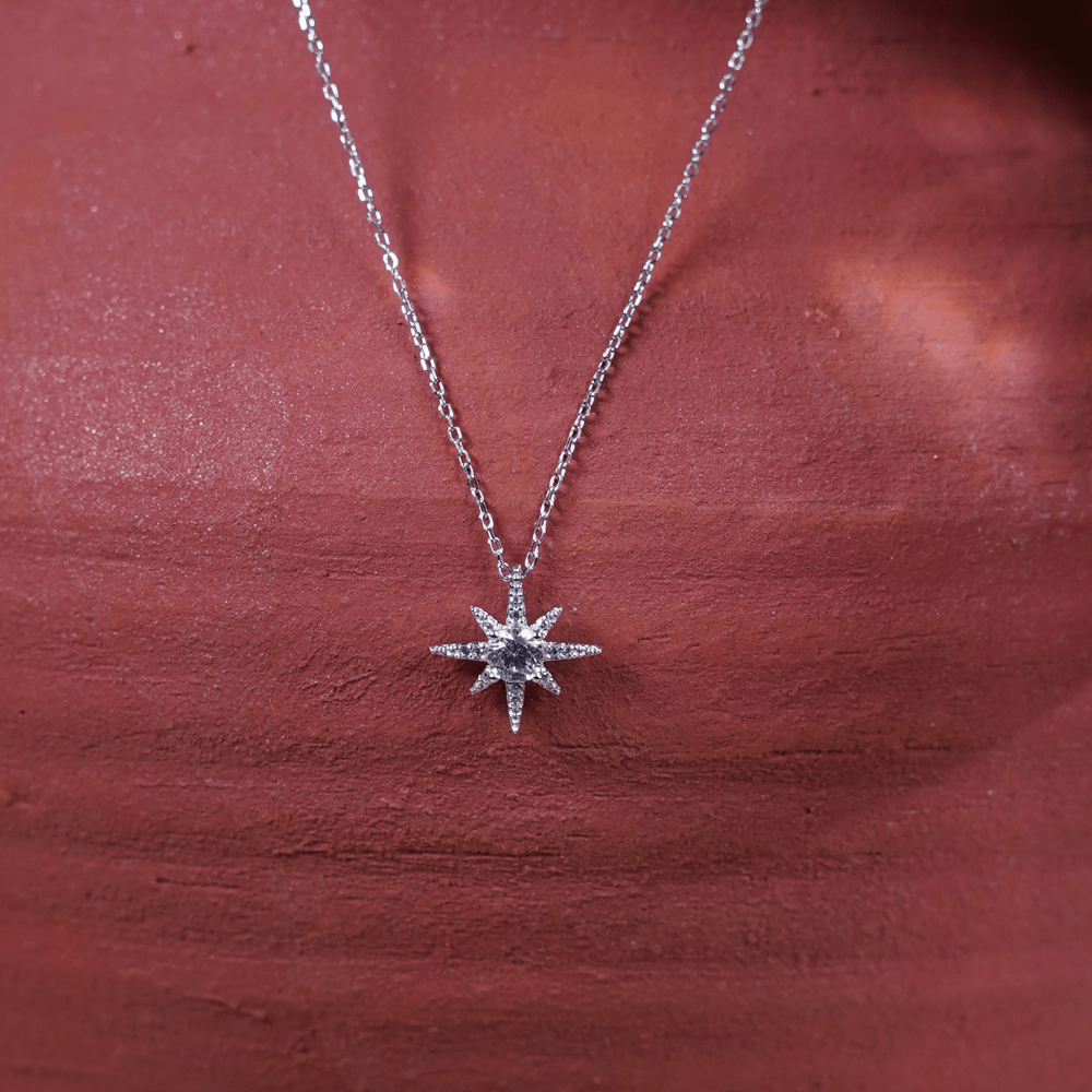 Starburst Pendant Necklace - Onira Jewels
