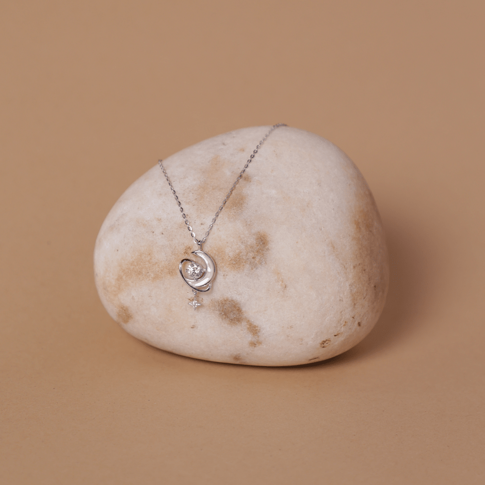 Celestial Orbit Pendant Necklace - Onira Jewels