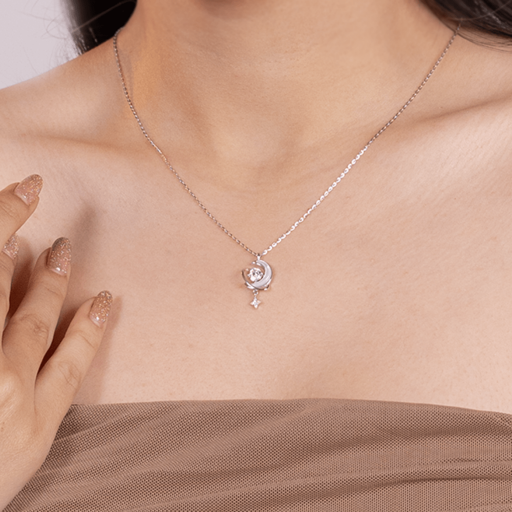 Celestial Orbit Pendant Necklace - Onira Jewels