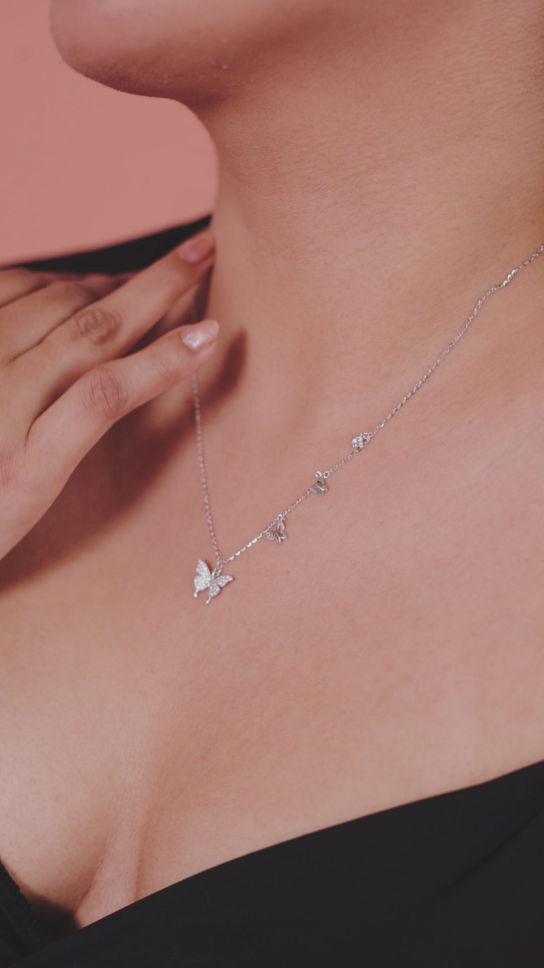 Butterfly Trail Necklace
