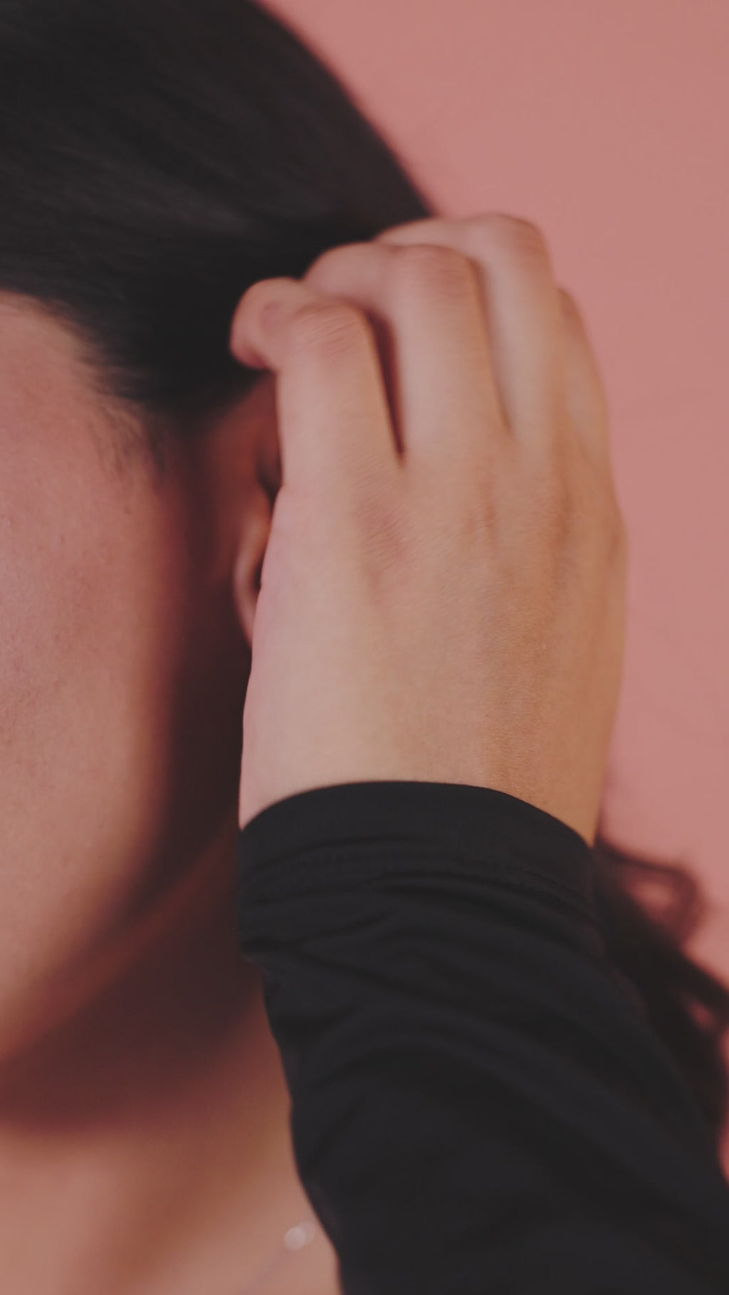 Trillion Drop Stud Earrings